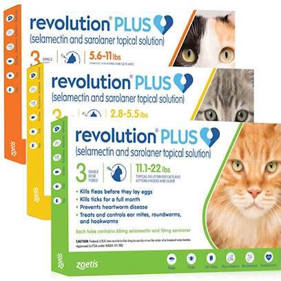 How effective is revolution for cats in treating for fleas? Revolution Plus for Cats | PetPlus