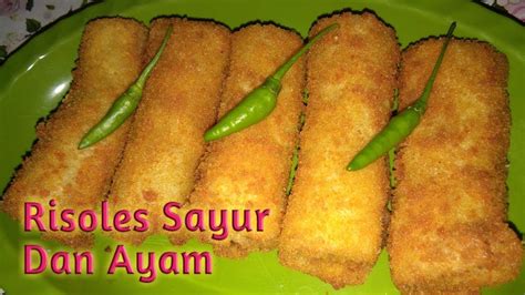 Resep ayam goreng korea pedas manis ini menggabungkan resep ayam goreng tepung dengan saus pedas manis. Resep risoles sayur dan ayam || ide usaha jualan - YouTube