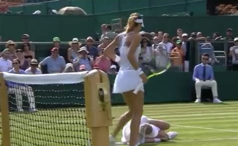 She kept staying, 'sorana, help me. Bethanie Mattek-Sands' Knee Injury At Wimbledon May The ...