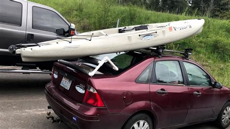 It's much smaller than the suv in the video. Best DIY Kayak Loader - www.FishingWa.us - YouTube