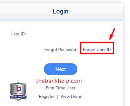 And join one of thousands of communities. How to reset RBL Bank UserID