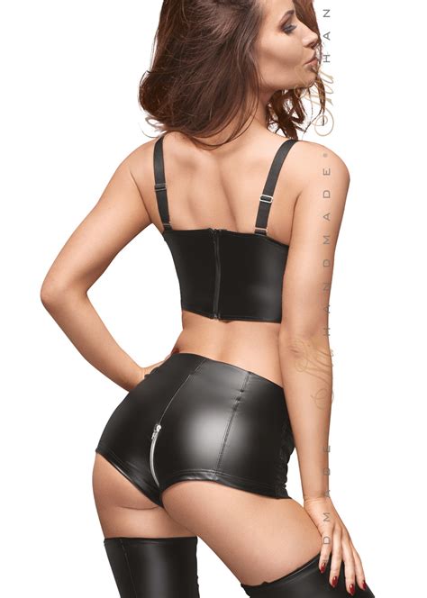 Watch renata wet nylon fun online on youporn.com. Power Wet Look Shorts F164, Noir Handmade