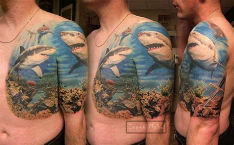 Find the perfect word, quote or message to inspire yourself & others today. Shark Tattoos for Men - Ideas and Inspiration for Guys ...