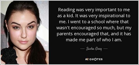 Саша грей / sasha grey. Sasha Grey quote: Reading was very important to me as a ...