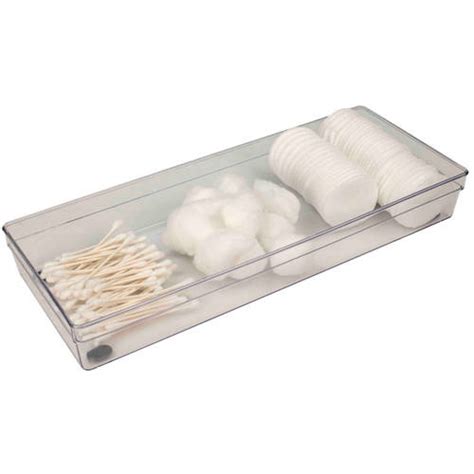 Made of durable bamboo that fits in beautifully with any decor. Home Basics Plastic Drawer Organizer - Walmart.com ...