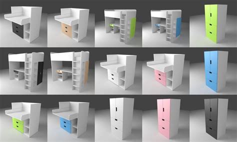 Diseña tu dormitorio de ensueño. 195 Children's IKEA models for Sweet Home 3D | 3deshop by Scopia