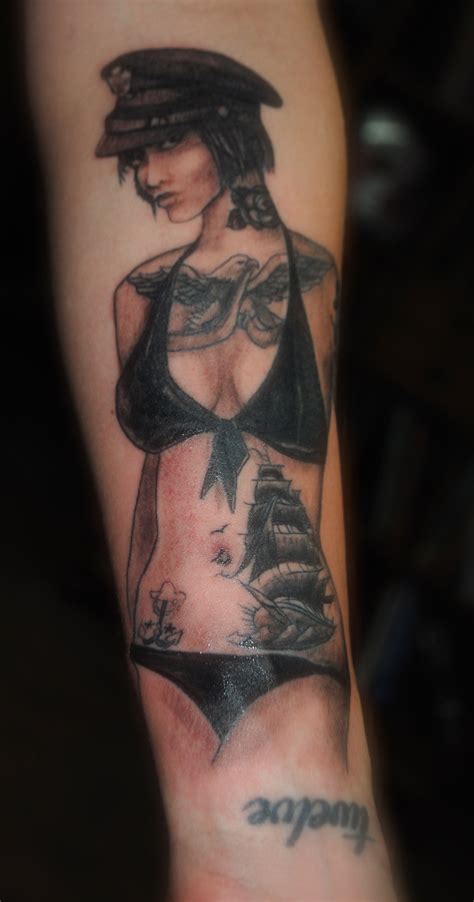 Pin up curse of the zombie brain. Pin Up Tattoos Designs, Ideas and Meaning | Tattoos For You