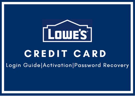 1 subject to credit approval. Lowe's Credit Card login | Manage Your Lowes Credit Card Account