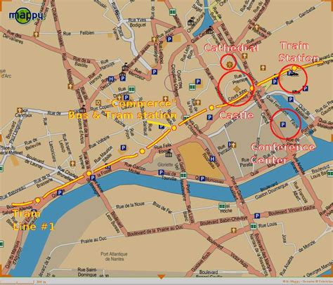 Citea nantes von mapcarta, die offene karte. Nantes Frankreich Karte