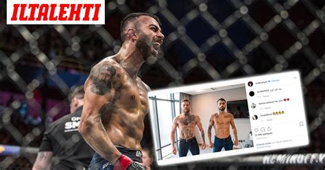 Makwan amirkhani facebook cover photo. Makwan Amirkhani ja Conor McGregor yhteiskuvassa