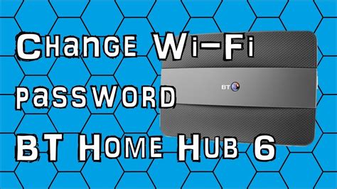 But it is using the sonos network, not wifi. How to Change the Wi Fi Password on the BT Home Hub 6 ...