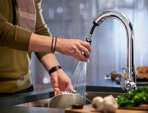 Sensate® smart kitchen faucet with kohler konnect®. Kohler Konnect Sensate Smart Kitchen Sink Faucet can be ...