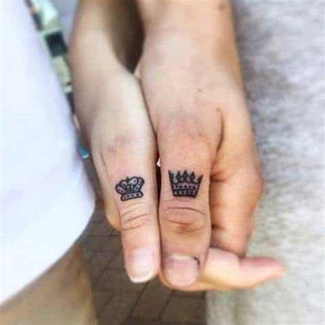 Hình xăm mini vương miện. Hình Xăm Vương Miện Mini Đẹp ️ Tattoo Vương Miện Cặp