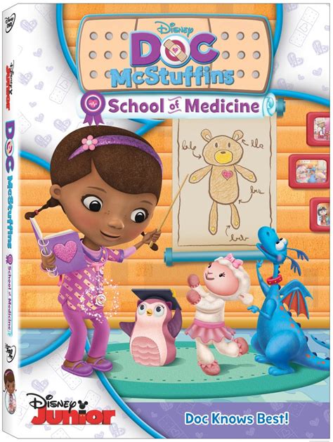 I also have videos of her screaming and pawing at my face until i make her a comfortable spot to lay on my chest/lap or until i give her hugs/kisses (forehead kisses are her favorite thing). Doc McStuffins: School of Medicine now available on DVD ...