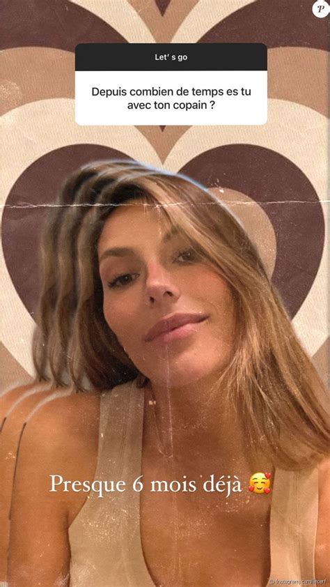 Camille cerf et theo fleury. Camille Cerf est en couple avec Théo Fleury depuis six ...