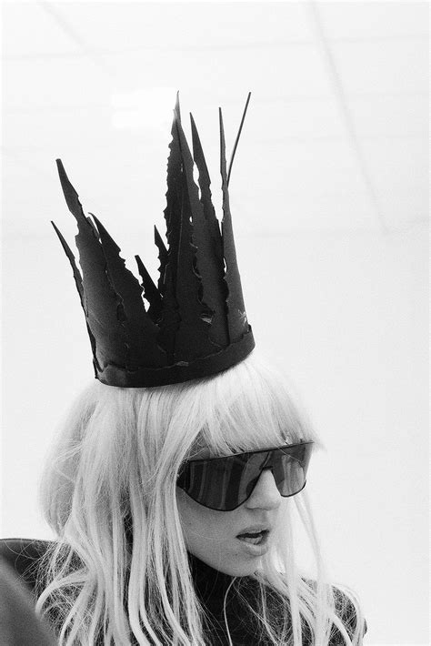 Gaga talked to grazia about writing this record i was in… read more. ladvsgaga: Lady Gaga on the set of Bad Romance music video ...