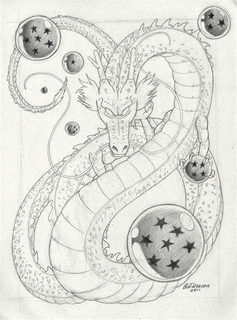 Xiaya reincarnated in the dragon ball universe as a saiyan 12 years before the destruction of planet vegeta. Shenlong 01 - Leo Tatarana | Tatuagens de anime, Tatuagens ...