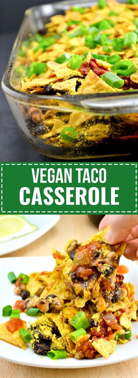 This vegan taco casserole is the perfect dinner for a family or dish a crowd. 39080 best **Vegan Dinners! YUM!** images on Pinterest ...