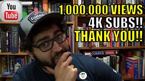 How can you get to 1 million views? 4000 SUBSCRIBERS AND 1 MILLION VIEWS LATER... - YouTube