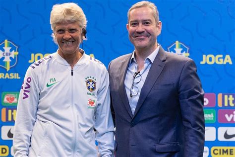 Pia sundhage avalia mudanças na cbf desde sua chegada, comemora presença duda e aline pellegrino e afirma: Pia Sundhage tem estreia marcada pela Seleção Feminina