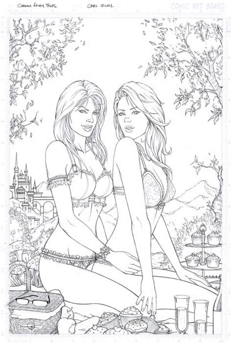 Hardcore sex coloring book for adults. Fairy Tale Picnic by Carl-Riley-Art on DeviantArt