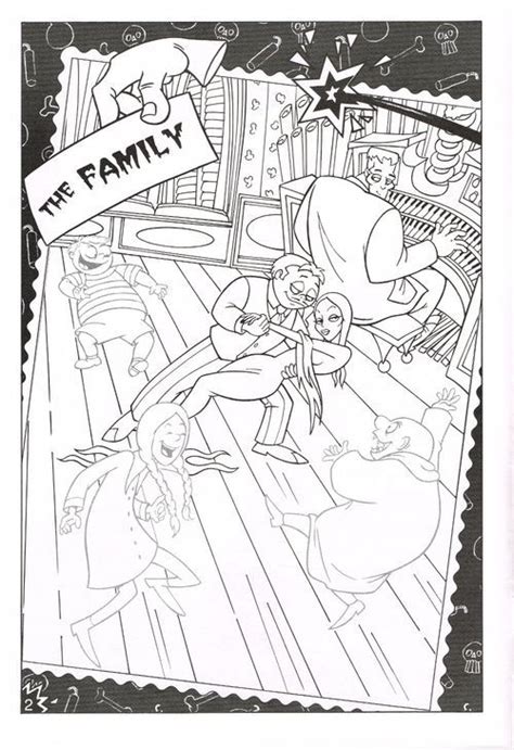 The character was created by cartoonist charles addams in 1933. Golden The Addams Family Sticker Fun | Coloring books ...