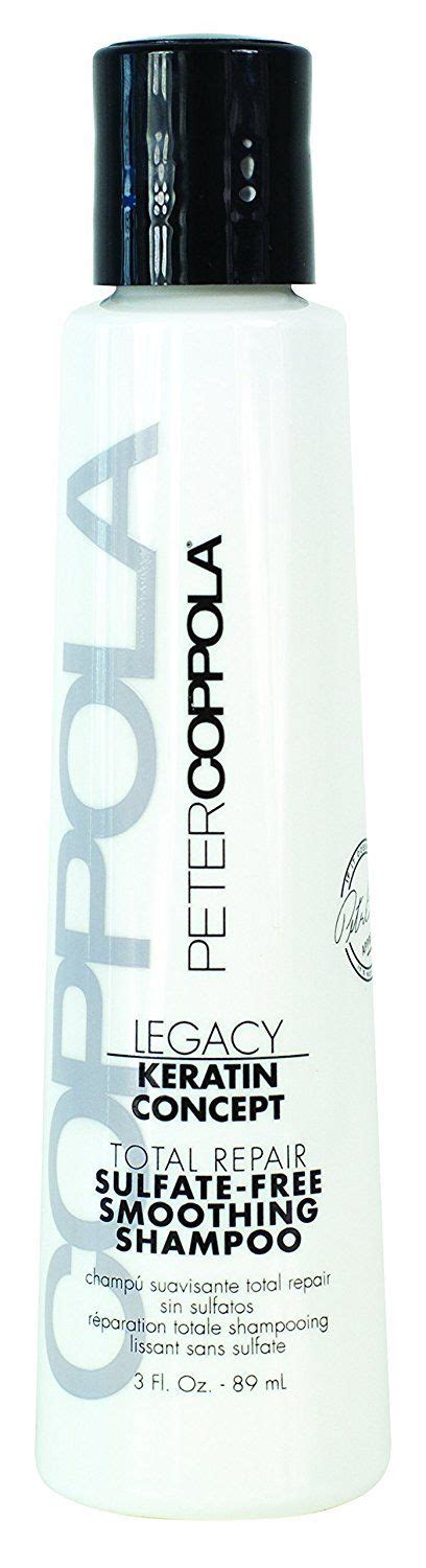 This product is also excellent at reducing frizz for all hair types. Peter Coppola Total Repair Sulfate-free Smoothing Shampoo ...