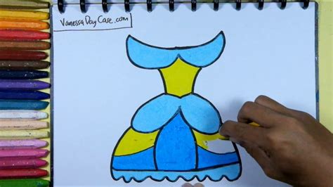 Mewarnai barbie gambar mewarnai mewarnai dora mewarnai mermaid gambar princess mewarnai doraemon mewarnai cinderella mewarnai rapunzel gambar untuk mewarnai mewarnai little pony. Menggambar Mewarnai Pakaian Princess | Tutorial Menggambar ...