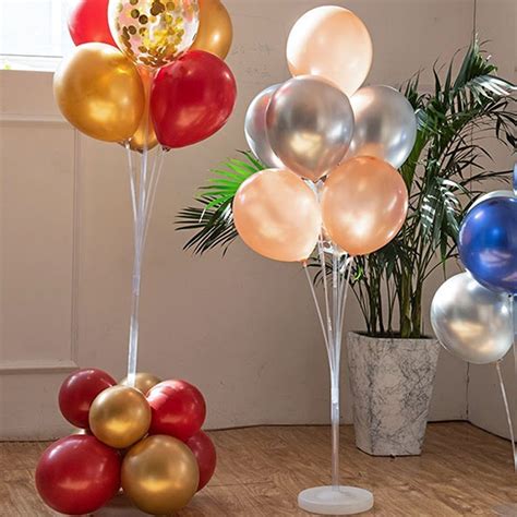 Concrete stone columns supply an elegant finished look to your outdoor landscaping project. 4 Types Balloons Stand Holder Column Kids Birthday Party ...