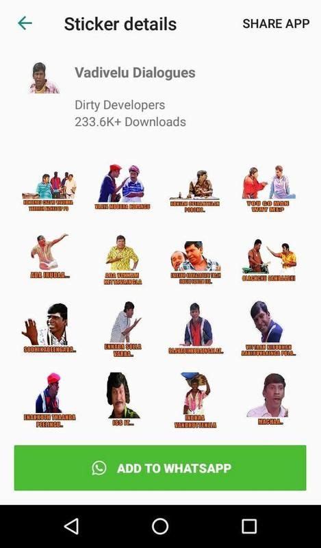To use it, all you have to do is download and launch the app. Whatsapp Stickers Tamil Actress | Sticker app, Sticker ...