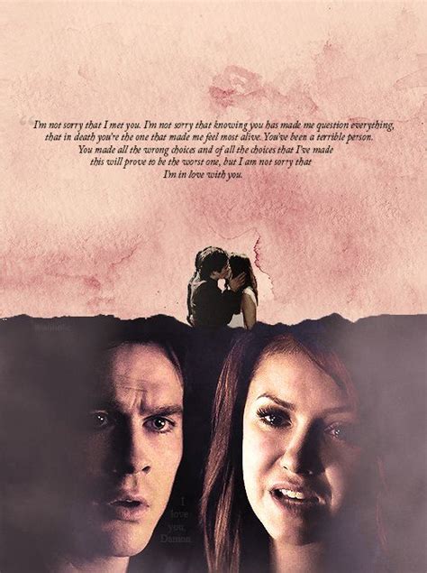 25 'the vampire diaries' quotes that showed us the different & darker shades of love. only real words | via Tumblr | Vampire diaries damon ...