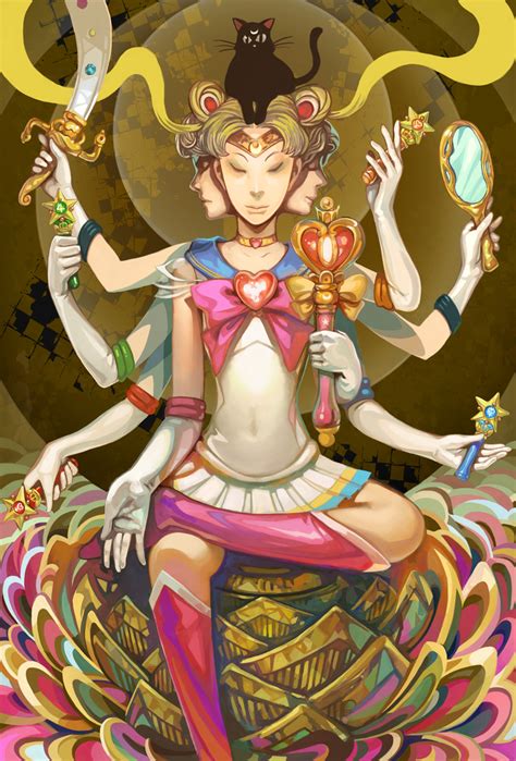 Maybe you would like to learn more about one of these? Beautiful Sailor Moon Artwork by Nozomu Ikeuchi