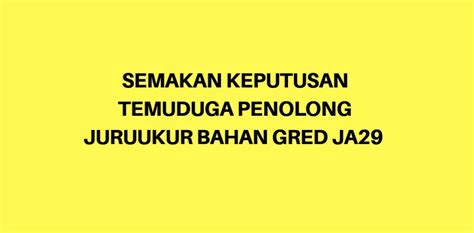 Date to check spm 2019 result is thursday, 5 bermula dari jam pukul 10 pagi pada tarikh yang akan diumunkan, para calon boleh membuat semakan keputusan spm melalui beberapa cara yang berikut Semakan Keputusan Temuduga Penolong Juruukur Bahan - SPA