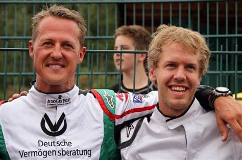 Ich habe angst vor einer (13.) s. Vettel: "Ein Gespräch mit Michael Schumacher würde mir ...