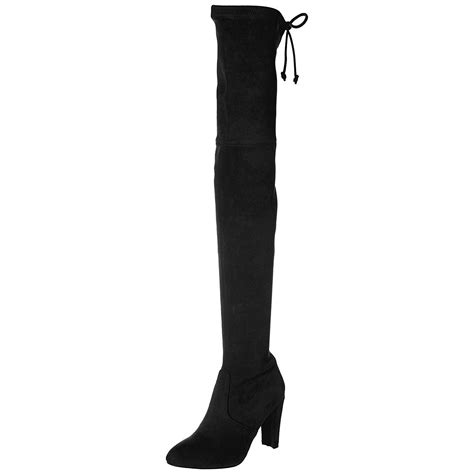 I had been disappointed so many times before. Kaitlyn Pan + Microsuede High Heel Over The Knee Boots