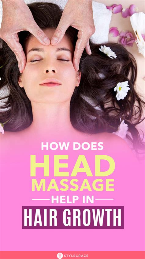 It's common to use essential oil during a head massage. How Does Head Massage Help In Hair Growth? | Hair growth ...