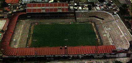 Historical grounds can be chosen as well. Independiente Stadium - "Double Cement Visor Stadium"