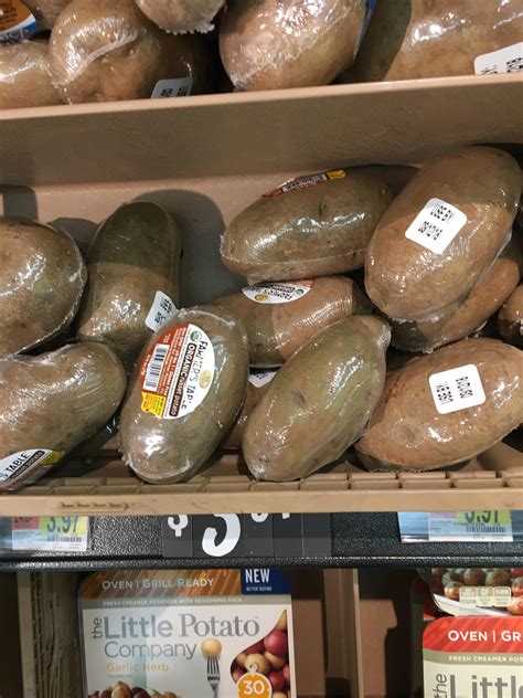 These potatoes individually wrapped in plastic : mildlyinfuriating