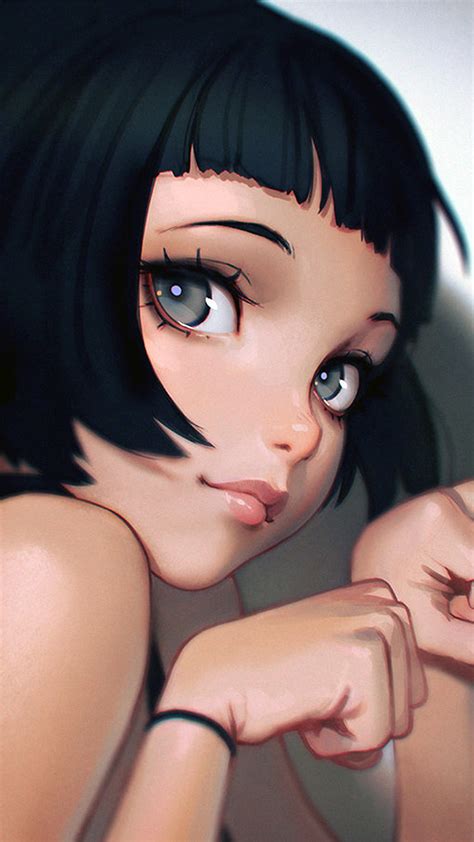 Illustration art whimsical art cute drawings sketches easy drawings doodle drawings cute art art drawing artwork. av40-ilya-kuvshinov-girl-cute-cat-illustration-art-sexy ...