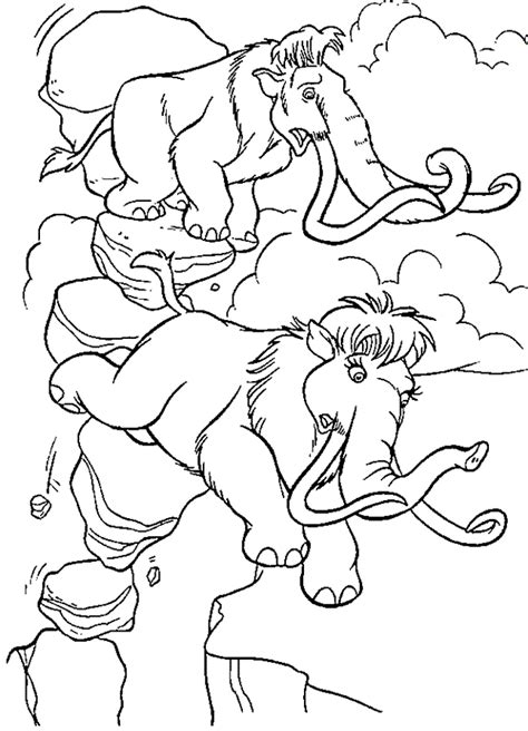 Click on the free ice age colour page you would like to print, if you print them all you can make your own ice age. Ice Age Coloring Pages | Adult coloring pages, Coloring ...