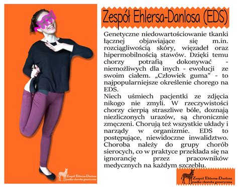 Nie jestem lekarzem, nie udzielam porad lekarskich! EDS, Ehlers-Danlos Syndrom, Zespół Ehlersa-Danlosa ...