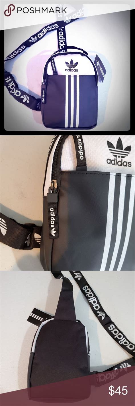 Slim silhouette offers three zip compartments for organizing your gear, complete with an adjustable webbed strap for a versatile carry. Adidas Sling bag backpack Adidas Originals unisex sling ...