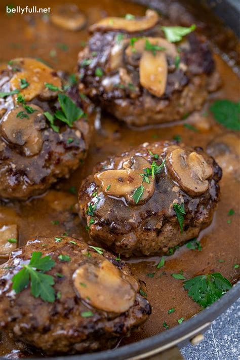 Since the chuck steak comes from near the neck of the cattle, the cut can become tough if cooked improperly. Easy Homemade Salisbury Steak Recipe - Love Bake's Good Cakes