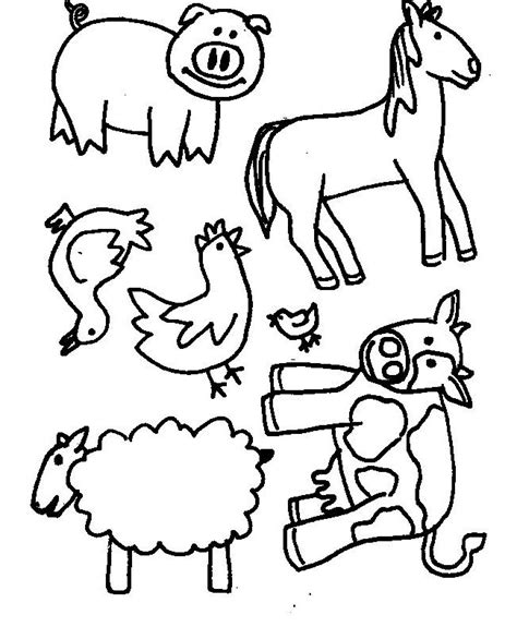 You can find many farm animals in these printables such as hens, sheep, horses, pigs, and of course cows. Farm-Animal-Templat.jpg (650×789) | Farm animal crafts, Farm animal coloring pages, Animal templates