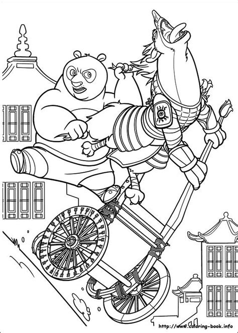 Download Kung Fu Panda 2 coloring picture | Panda coloring pages, Kung fu panda, Kung fu
