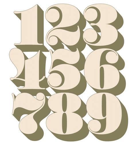 Find quick results from multiple sources. Worthe Numerals Specimen | Numbers typography, Hand ...