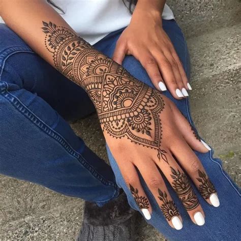 Shop henna for tattoos at hennaking.com. 65+ of the most popular cool henna tattoos designs this ...