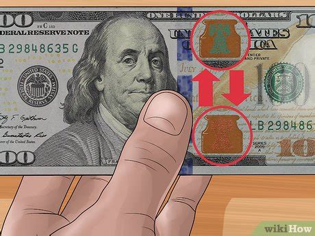 $5 and lower bills do not yet have this feature. 3 Ways to Check if a 100 Dollar Bill Is Real - wikiHow