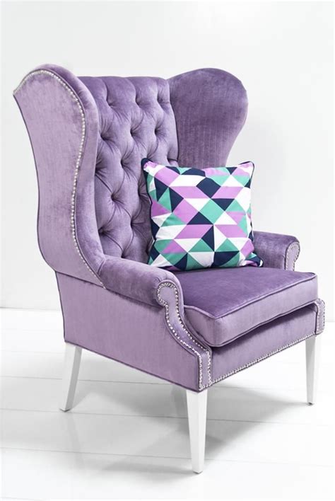 The chalina wingback chair is the epitome of rustic furniture. Velvet Wingback Chair Design #Sessel | Velvet wingback ...