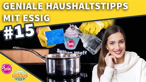 Essig und spülmittel entfernen fettspritzer besonders gut. Globus- und Sallys Haushaltstipps - Töpfe reinigen mit ...